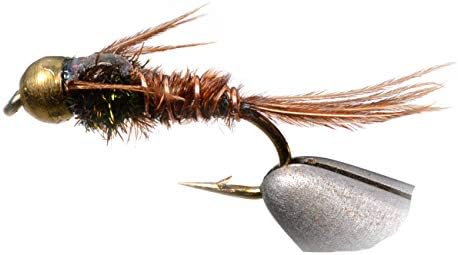 Essential Nymph Fly Assortment - 57 Fishing Flies on Mustad Signature Fly Hooks in Various Sizes - Image 6