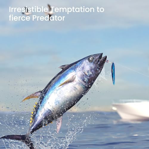 Pristis Angel Wings Vertical Jig, Saltwater Fishing Lure with Sharp Hook - Image 6