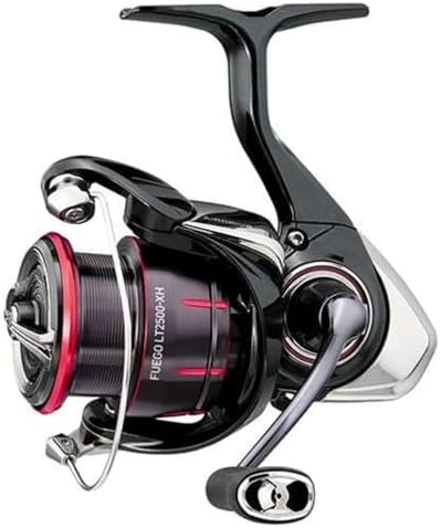 Daiwa Fuego LT Spinning Reel Size 1000-6000 Lightweight ZAION V Carbon Body, AIRDRIVE Rotor, MAGSEALED Shaft for Freshwater Fishing by Daiwa