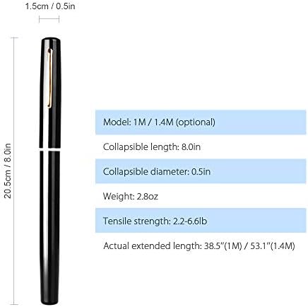 Lixada Fishing Rod Reel Combo Mini Pen Fishing Pole Kit Telescopic Fishing Rod Spinning Reel Combo Kit - Image 5