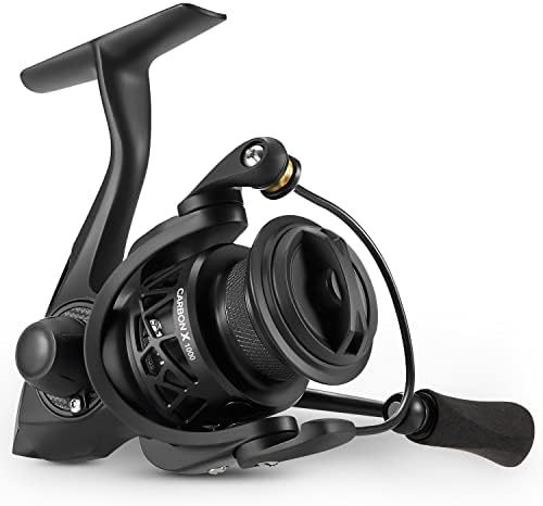 Piscifun Carbon X Ultralight Spinning Reel, Carbon Frame, 33lb Max Drag by Piscifun