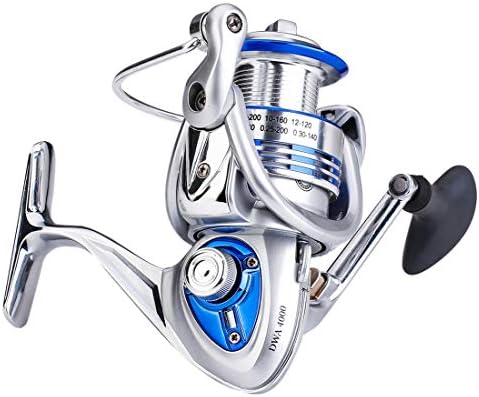 Diwa Spinning Fishing Reels for Saltwater Freshwater 3000 4000 5000 6000 7000 Spools Ultra Smooth Ultralight Powerful Trout Bass Carp Gear Stainless Ball Bearings Metal Body Ice Fishing Reels - Image 6