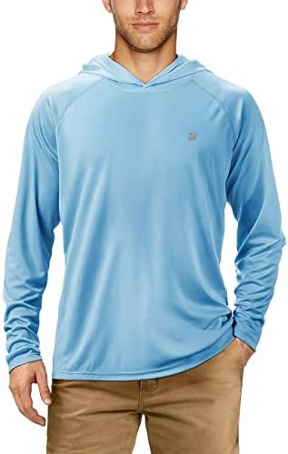 Roadbox Mens Fishing Sun Hoodie, Long Sleeve UPF 50+ UV Protection Shirts - Image 6