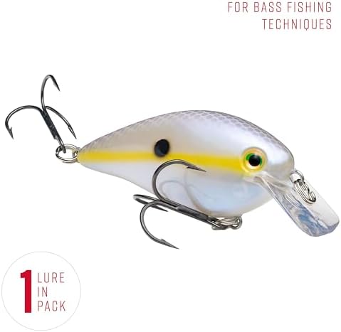 Strike King KVD 1.5 Hard Knock Fishing Lure, 3/8 oz, 3D Lifelike Eyes - Image 3