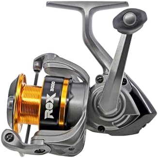 Okuma ROX Spinning Reel – Freshwater Fishing Reel with Multi-Disc Drag, Brass Pinion Gear, Corrosion-Resistant Frame & Aluminum Spool, ROX-3000A - Image 2