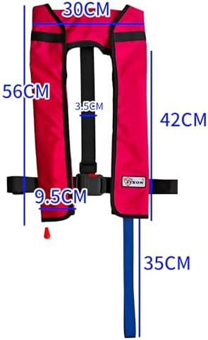 Automatic Inflatable Life Jacket|Life Vest for Adults|PFD Low Profile|Supports up to 330 lbs - Image 5