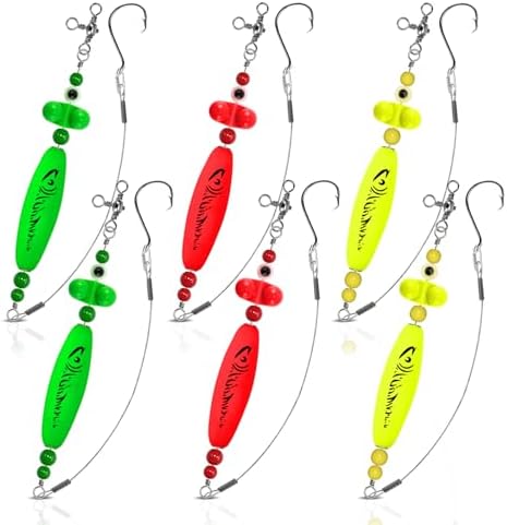 YOTO Santee Cooper Rig, Catfish Rig for Bank Fishing, Catfishing Tackle Rattler Floats, Chunky Rigs Catfish Equipment by YOTO