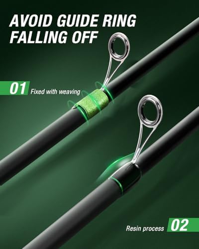Ghosthorn Telescopic Fishing Rod and Reel Combo,Spinning Travel Kit - Image 3