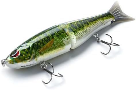 Bassdash SwimShad Glide Baits Jointed Swimbait Bass Pike Salmon Trout Muskie Fishing Lure - Image 6