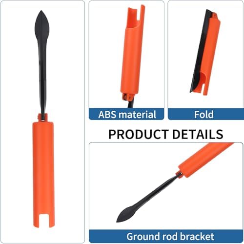 Universal Fishing Rod Holder,Detachable Surf Casting Spincast Rod Racks,Ground Inserted Support Bracket Accessory for Fishing - Image 4