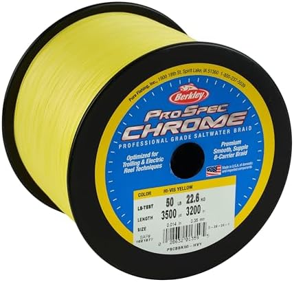 Berkley ProSpec Chrome Braided Fishing Line - Image 4
