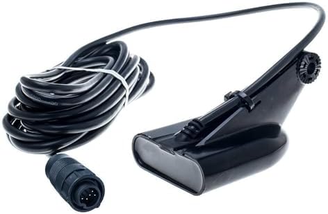 Lowrance HDI Skimmer Transducer 50/200/455/800kHz for HOOK2 and Hook Reveal, with Temperature Sensor by Lowrance