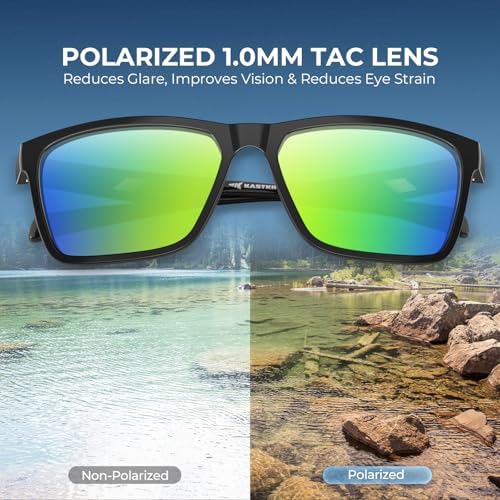 KastKing FlatRock Polarized Sport Sunglasses for Men & Women, UV Protection - Image 4