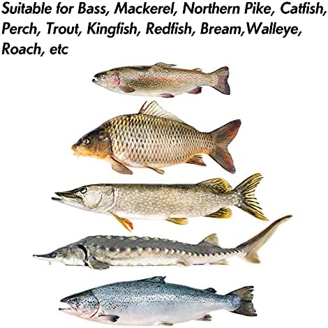 Dr.Fish Fishing Jigs Jigging Spoon Saltwater Fishing Lure Casting Metal Spoon Surf Fishing Mackerel Striper Lures Stinger Bluefish Vertical Diamond Jig - Image 6