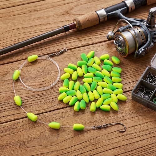 Skylety 60 Pcs Pompano rig Float Foam - Image 5