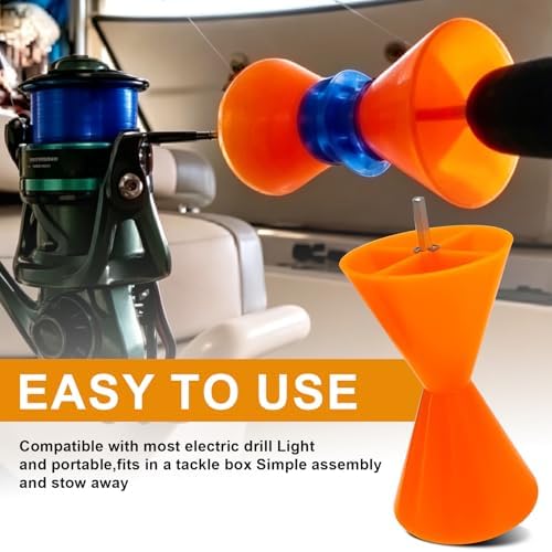 Fishing Line Stripper Spooler,Electric Reel Line Remover Unwinder Tool - Image 4