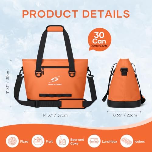 Maelstrom 30 Can Insulated Cooler Bag, Leakproof Soft Ice Chest - Image 4