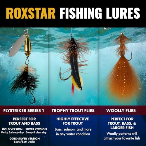 RoxStar Fly Shop Trophy Trout Top Wet & Dry Flies for Trout. Proven Nationwide to Catch Fish! Tied in-House Never Outsourced Fly Fishing Gift - Image 6