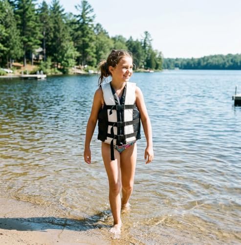 Hardcore Life Jacket Paddle Vest; Coast Guard Approved Type III PFD Life Vest Flotation Device; Jet ski, Wakeboard, Kayak; Ideal Extra Life Jacket for Your Pontoon Boat - Image 3