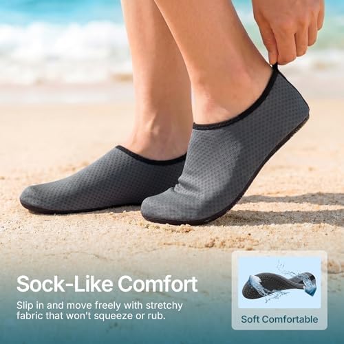 Water Shoes for Women Men Quick-Dry Aqua Socks Swim Beach Outfits Barefoot - Image 4