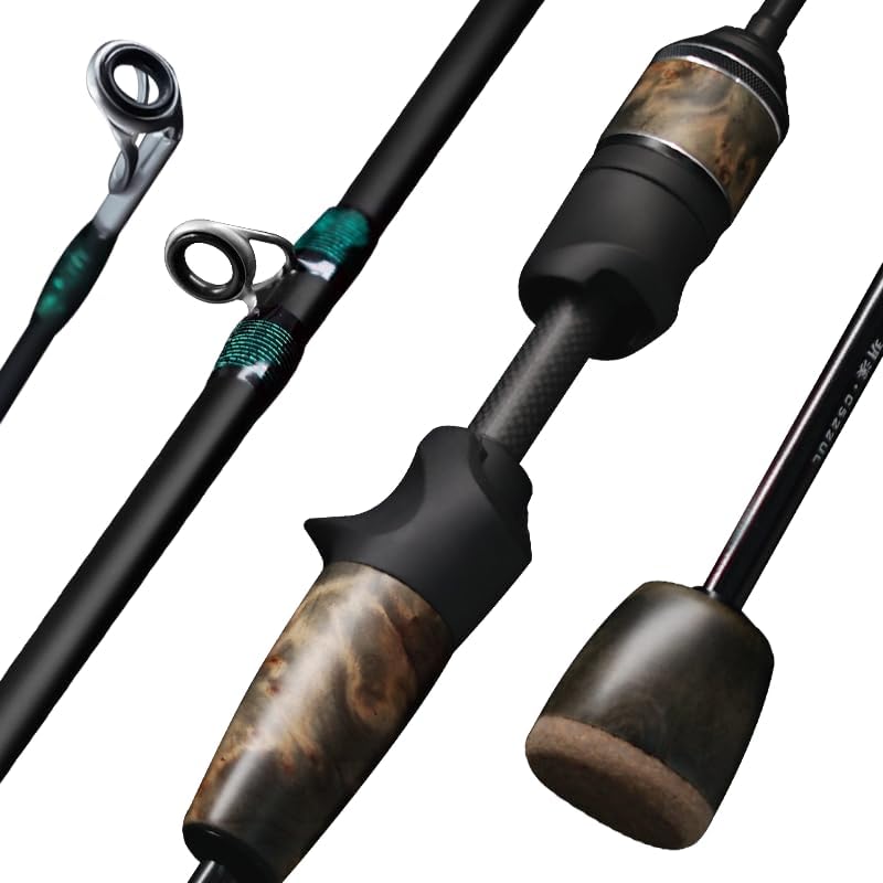 SEASIR Stream Fishing Rod, Ultralight BFS Carbon Fiber by SEASIRFISHING