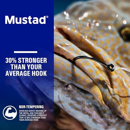 Mustad 39944 Demon Perfect Circle in-Line Wide Gap Fishing Hooks, Black Nickel, UltraPoint - Image 2