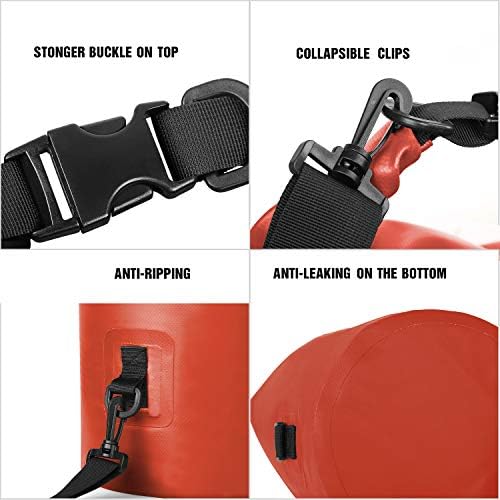 Unigear Floating Waterproof Dry Bag for Kayaking, 2L/5L/10L/20L/30L/40L - Image 5