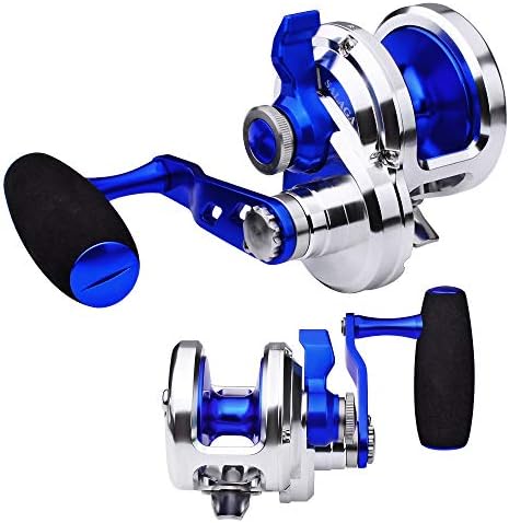PROBEROS Conventional Reel Trolling Reels - Lever Drag Deep Sea Ocean Big Game Offshore Jigging Fishing Reels by Proberos