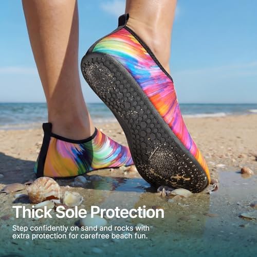 Water Shoes for Women Men Quick-Dry Aqua Socks Swim Beach Outfits Barefoot - Image 2