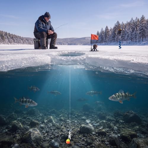 Copkim 4 Pcs Clip-on Fishing Depth Finder - Image 4