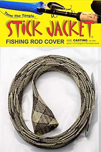 RITE-HITE Orin Briant Stick Jacket Fishing Rod Covers - Casting Stick Jacket, Comes in a Variety of Colors; Keep Your Rod Safe and from Getting Tangled by RITE-HITE
