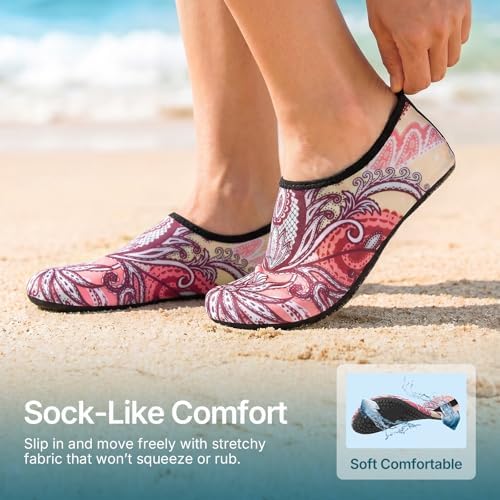 Water Shoes for Women Men Quick-Dry Aqua Socks Swim Beach Outfits Barefoot - Image 4