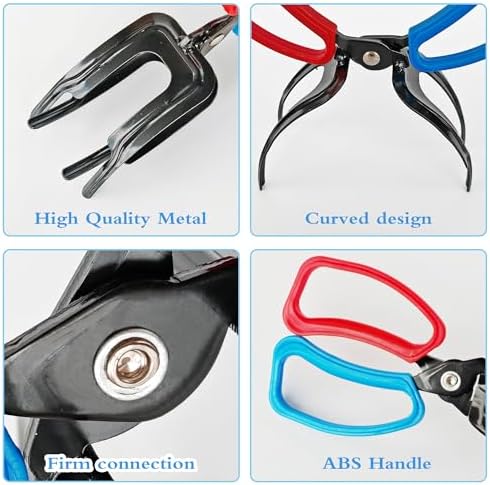 3 Fish Claw Gripper, Fishing Pliers, Fish Gripper, Metal Control Clamp Tong Tackle Tool, Multi-Functional Light Weight Accessories - Image 3