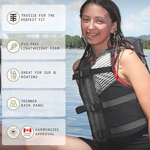 Stohlquist Fit Youth Life Jacket - Coast Guard Approved, High Mobility PFD, Buoyancy Foam, Fully Adjustable for Children Around 75-125 lbs - Image 4