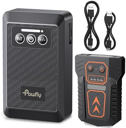 Pawfly Ultra Quiet Live Bait Aerator USB Rechargeable Battery Air Pump for 5-100 Gallon Bait Bucket Portable Battery Powered Oxygen Pump for Outdoor Fishing Power Outage and Fish Transportation by Pawfly