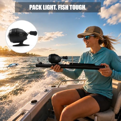 Catapult Fishing Rod – Metal Bait Launcher with Reel Seat, Long Distance Casting Tool for Ground Bait & Lure Delivery, Portable Design for Freshwater & Saltwater Fishing - Image 7