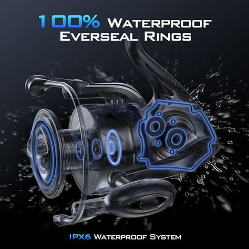 KastKing Kapstan & Elite Saltwater Spinning Fishing Reels - Image 4