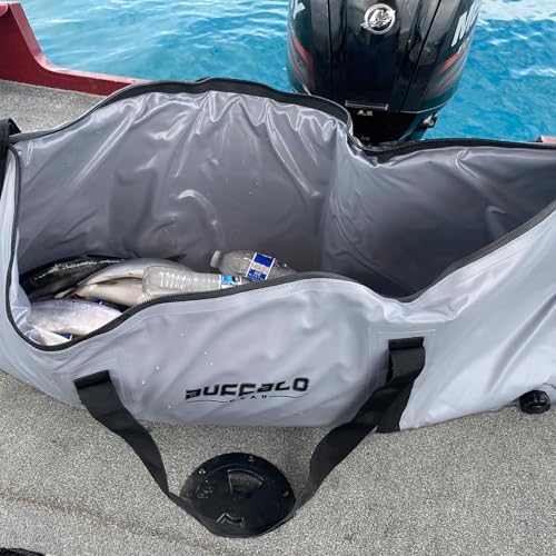 Buffalo Gear Insulated Fish Cooler Bag Portable Fish Kill Bag Keep Ice-cold More Than 48 Hours - Image 2