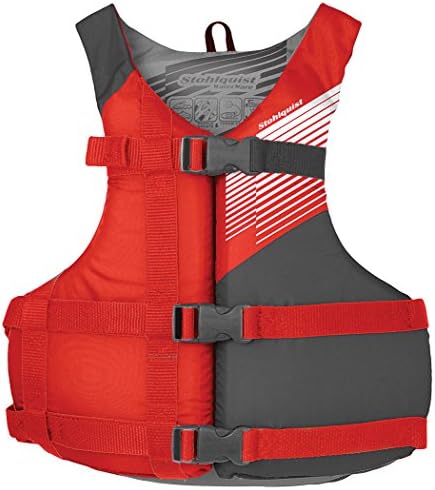 Stohlquist Fit Youth Life Jacket - Coast Guard Approved, High Mobility PFD, Buoyancy Foam, Fully Adjustable for Children Around 75-125 lbs by Stohlquist