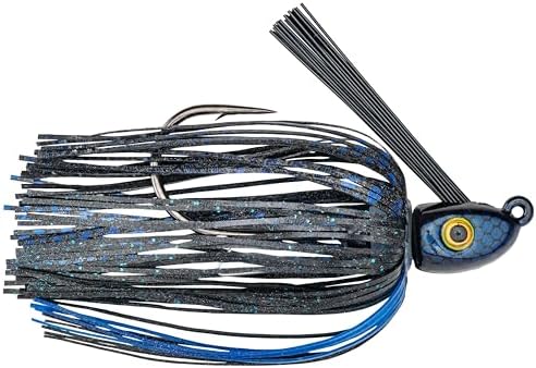 Strike King Hack Attack Pad Perch Soft Bait Fishing Lure, 1/2 oz, Big Strong Double Hook by StrikeKing