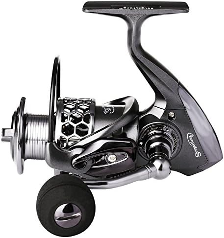Sougayilang Fishing Reel 13+1BB Light Weight Ultra Smooth Aluminum Spinning Fishing Reel with Free Spare Graphite Spool - Image 3