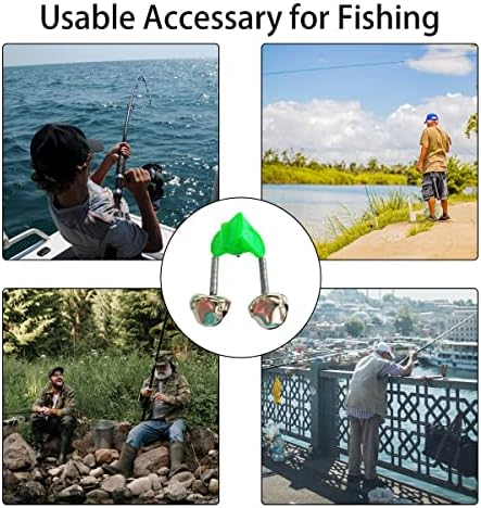 20 Pcs Plastic Fishing Rod Alarm Bell, Fishing Bells,Fishing Rod Bells,Plastic Fishing Bell Clips,Fishing Bells, Bells Fishing, Fishing Bells for Rods Clip, for All Kinds of Sea Rod - Image 2