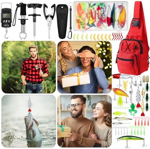 Sosation 134 Pcs Fishing Tool Beginner Starter Kit - Image 2