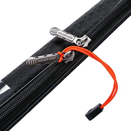 Fishing Rod Bag 45-Inches Durable Fishing Rod Tubes Rod Cases for 2 Piece 7‘ Rod (Black, 45-Inches, Only suitable for 2 pieces rod) - Image 5