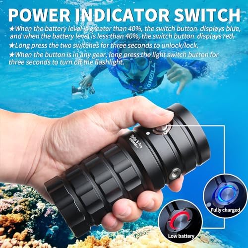Turbo S Pro 13000 Lumens Underwater Video Light 3000K-7000K - Image 6