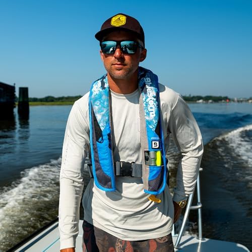 BLUESTORM Atmos 40 Automatic/Manual Inflatable PFD Life Jacket for Adults | US Coast Guard (USCG) Approved Life Vest - Image 2