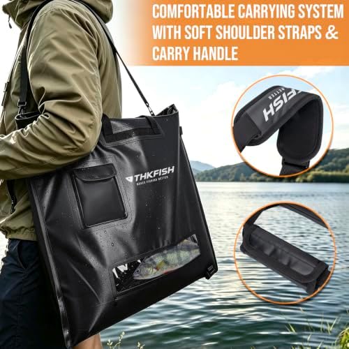 THKFISH Fish Tournament Weigh in Bag for Bass Fishing with Leakproof Zipper - Image 4