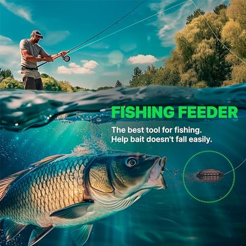 10pcs Spring Fishing Feeder Carp Сrucian Bream Tackle Cage - Image 5
