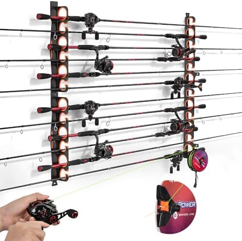 KastKing Horizontal Fishing Rod Holder, Upgraded w/Spooler, 2 Pack by KastKing