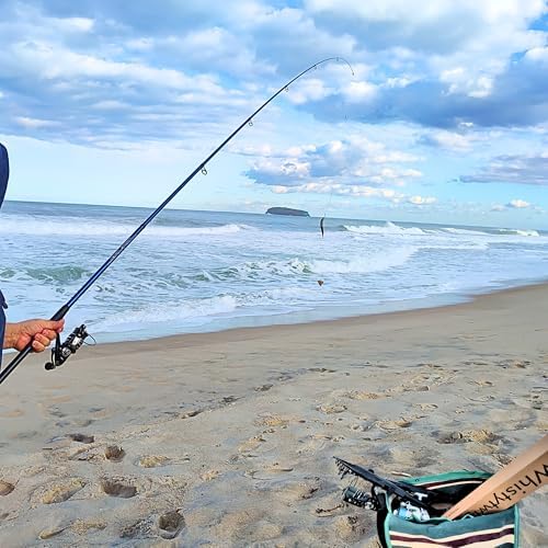 Whistytwig Carbon Fiber Telescopic Fishing Rod - Portable Collapsible Design for Travel and Adventure - Versatile Saltwater and Freshwater Fishing Pole - Image 5